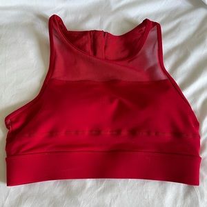 Zyia Red All Star Bra size small